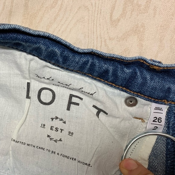 LOFT Jean Shorts - Picture 4 of 5